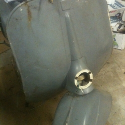 1966 Bluebadge Body Work After Hammer and Dolly Work